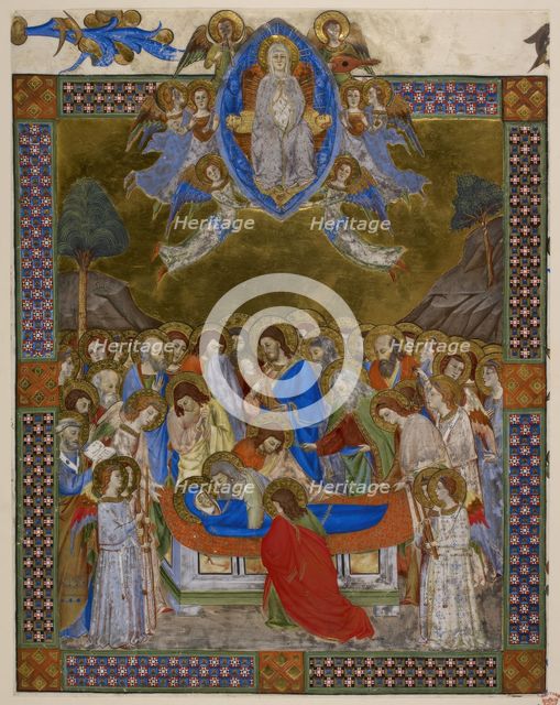 Dormition of the Virgin, c1400-1425.  Creator: Unknown.