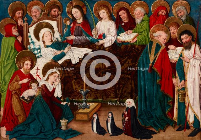 Dormition of the Mother of God, c1480-1490. Creator: Master of the Vestment Studies.