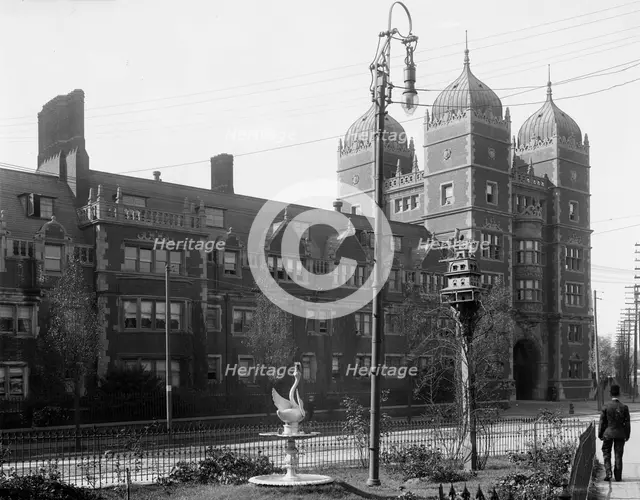 Dormitories, U. of Pa., Philadelphia, Pa., c1908. Creator: Unknown.