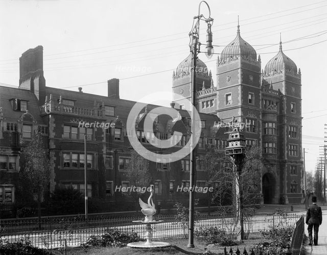 Dormitories, U. of Pa., Philadelphia, Pa., c1908. Creator: Unknown.