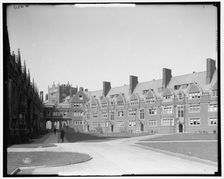 Dormitories, U. of Pa., Philadelphia, Pa., c1908. Creator: Unknown
