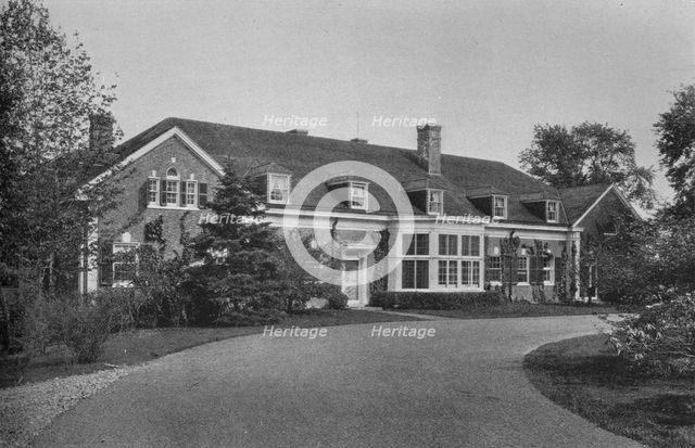 Dormie House, Creek Club, Locust Valley, New York, 1925. Artist: Unknown.