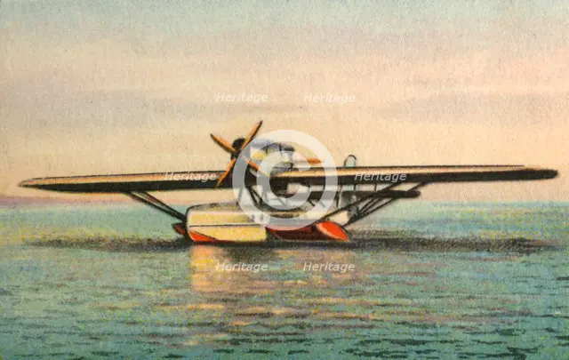 Dornier Wal flying boat, 1920s, (1932). Creator: Unknown.