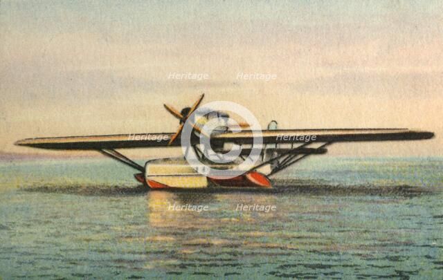 Dornier Wal flying boat, 1920s, (1932). Creator: Unknown.