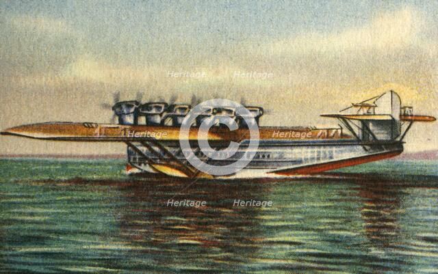 Dornier Do X II flying boat, 1920s, 1932. Creator: Unknown.
