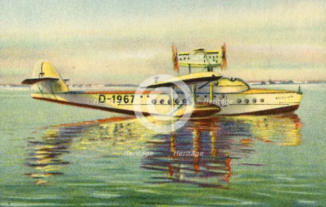 Dornier Do S flying boat, 1932. Creator: Unknown.