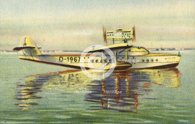 Dornier Do S flying boat, 1932. Creator: Unknown.