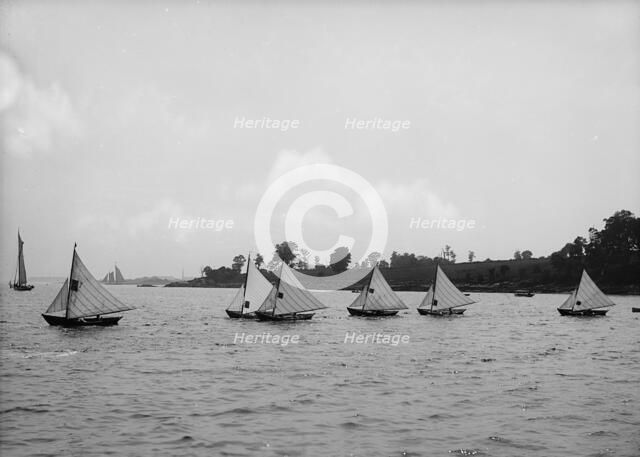 Dory start, I.H. Reg., 1898 July 30. Creator: Unknown.