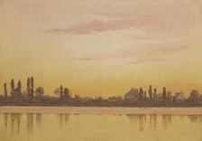 Dosseringen seen from the Sea, 1837. Creator: Christen Kobke