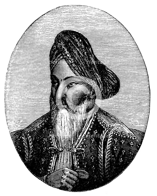 Dost Mohammad Khan (1793-1863) ruler of Afghanistan, c1880. Artist: Unknown