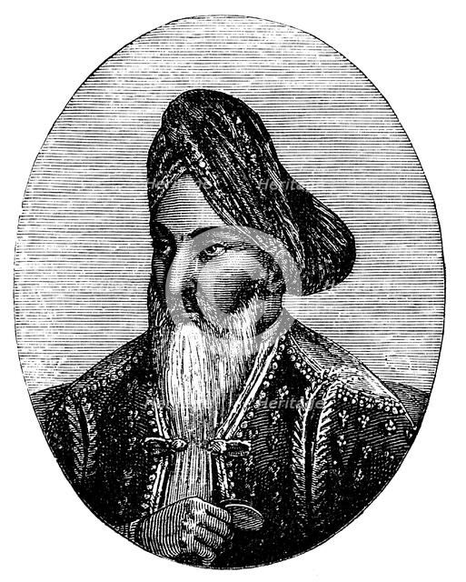 Dost Mohammad Khan (1793-1863) ruler of Afghanistan, c1880. Artist: Unknown