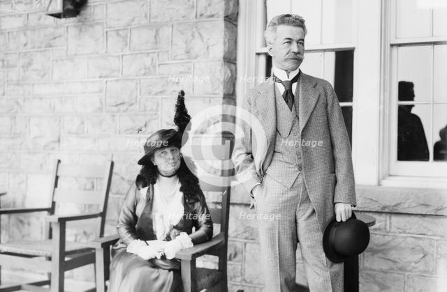 Da Gama & wife, 1914. Creator: Bain News Service.