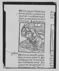 Dat boek van der navolghinge ihesu Christi, 1489. Creator: Poppy Printer