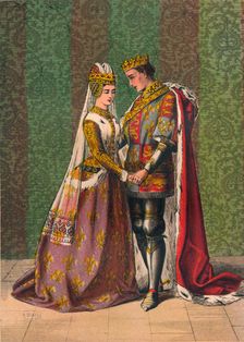Dat Is As It Sall Please De Roi Mon Pere c1875. Artists: William Shakespeare, Robert Charles Dudley