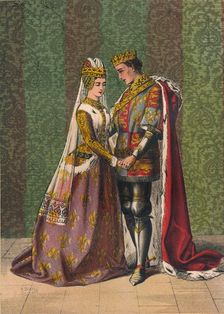 Dat Is As It Sall Please De Roi Mon Pere c1875. Artists: William Shakespeare, Robert Charles Dudley