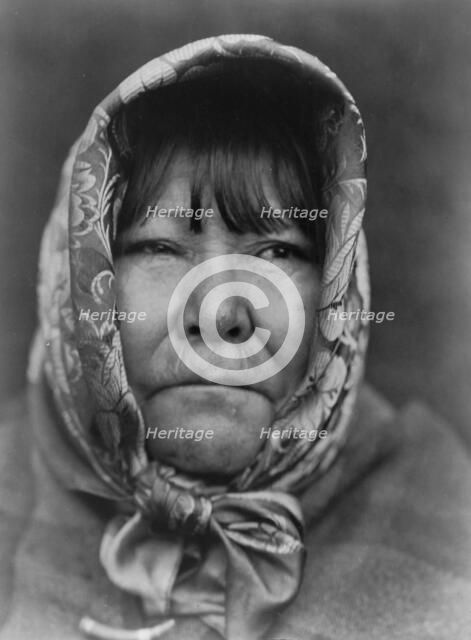 Datsolali, Washo basket-maker, c1924. Creator: Edward Sheriff Curtis.