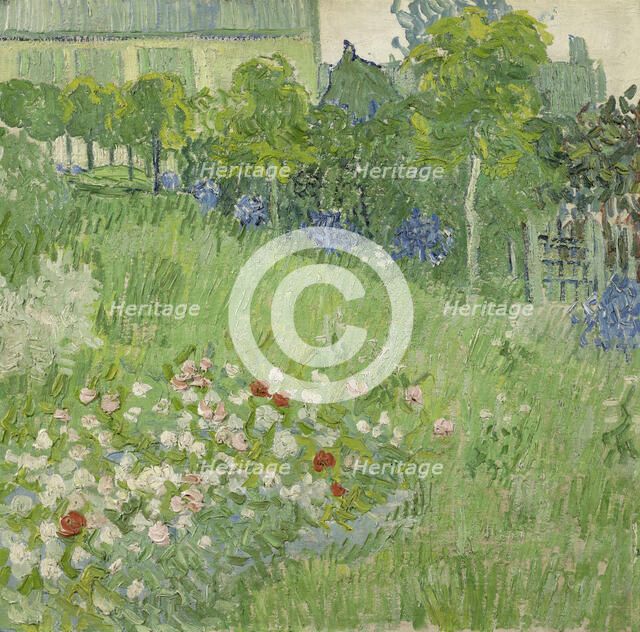 Daubigny's Garden, 1890. Artist: Gogh, Vincent, van (1853-1890)