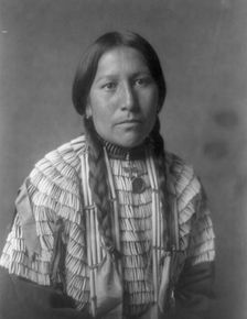 Daughter of American Horse, 1908, c1908. Creator: Edward Sheriff Curtis