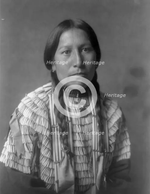 Daughter of American Horse, 1908, c1908. Creator: Edward Sheriff Curtis.