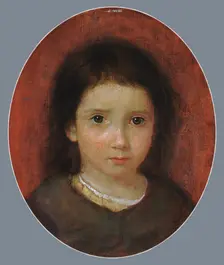 Daughter of William Page (Possibly Anne Page), ca. 1837-38. Creator: William Page