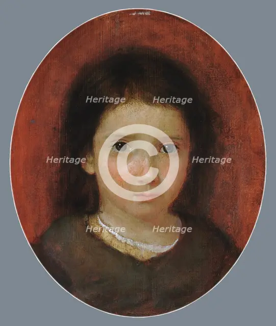 Daughter of William Page (Possibly Anne Page), ca. 1837-38. Creator: William Page.