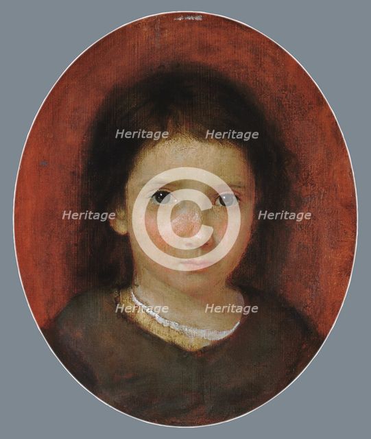 Daughter of William Page (Possibly Anne Page), ca. 1837-38. Creator: William Page.