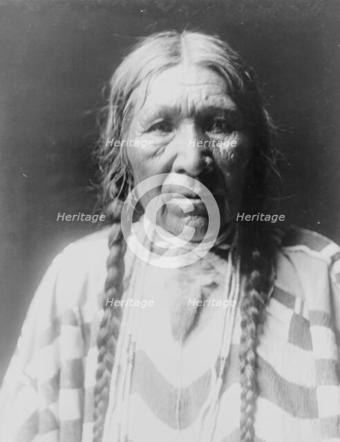 Daughter of Tamahus-Cayuse, c1910. Creator: Edward Sheriff Curtis.