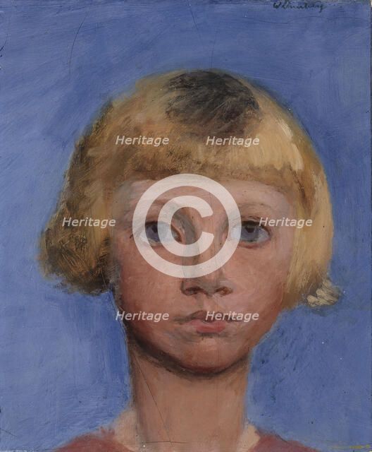 Daughter of the Artist, 1929. Creator: William Lonnberg.