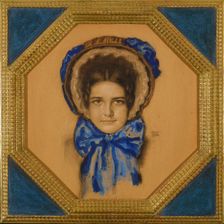 Daughter Mary with a Poke bonnet