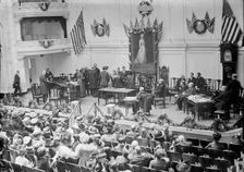 Daughters of American Revolution - Opening of Mothers Congress In Memorial Continental Hall, 1910. Creator: Harris & Ewing