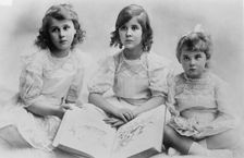 Daughters of Prince and Princess of Greece: Olga, Eliy, & Marina, between c1910 and c1915. Creator: Bain News Service