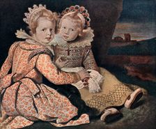 Daughters of the Painter 17th century (1910).Artist: Paul de Vos