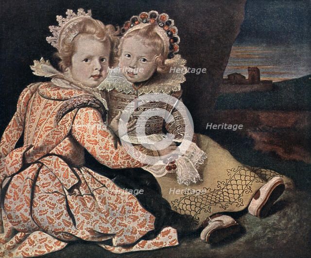 'Daughters of the Painter', 17th century (1910).Artist: Paul de Vos