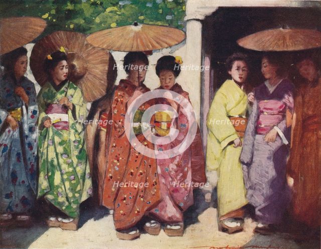 'Daughters of the Sun', c1887, (1901). Artist: Mortimer L Menpes.