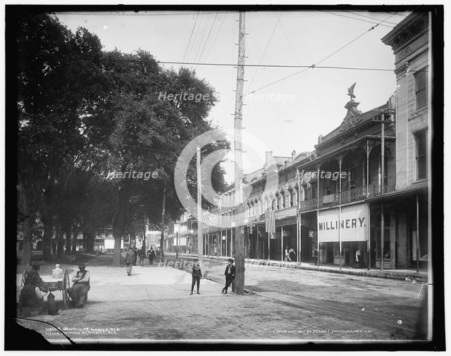 Dauphin St., Mobile, Ala., c1901. Creator: Unknown.