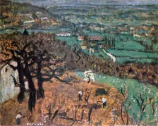 Dauphine Landscape c1899. Artist: Pierre Bonnard