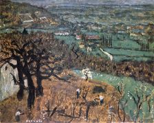 Dauphine Landscape c1899. Artist: Pierre Bonnard