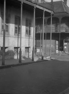 Dauphine Street, New Orleans, between 1920 and 1926. Creator: Arnold Genthe