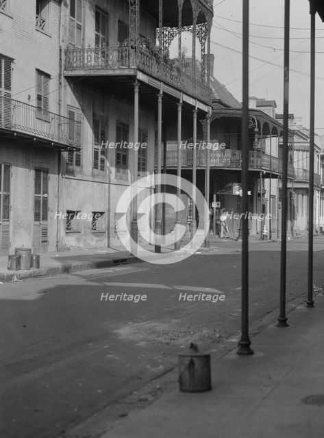 Dauphine Street, New Orleans, between 1920 and 1926. Creator: Arnold Genthe.