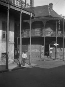Dauphine Street, New Orleans, between 1920 and 1926. Creator: Arnold Genthe