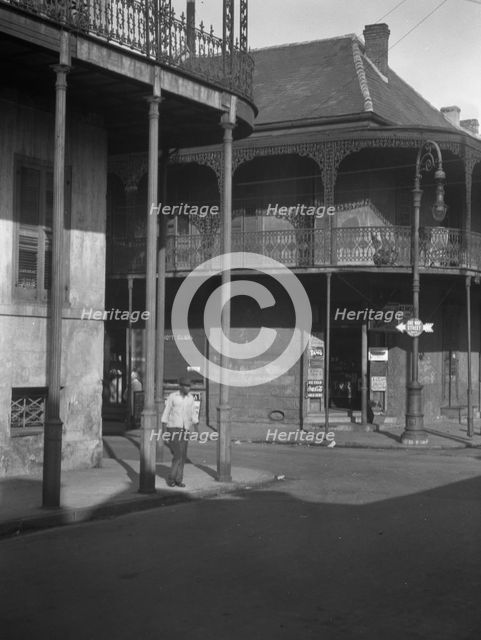 Dauphine Street, New Orleans, between 1920 and 1926. Creator: Arnold Genthe.