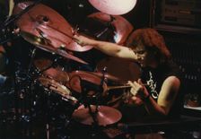 Dave Weckl, Cambridge Corn Exchange, Cambridge, 1992. Creator: Brian Foskett