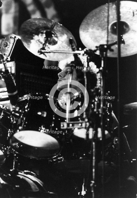Dave Weckl, Norwich, 1990. Creator: Brian Foskett.