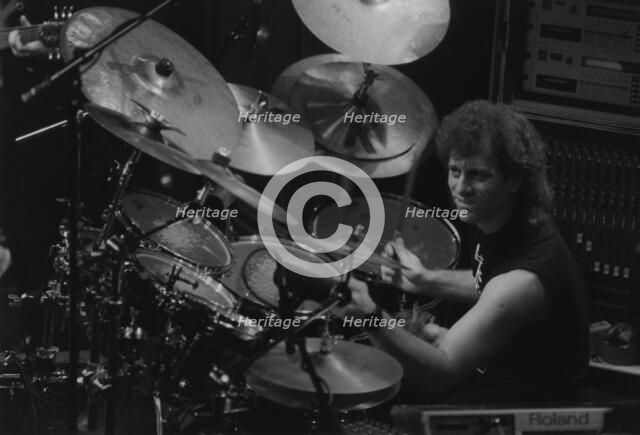 Dave Weckl, Norwich, 1990. Creator: Brian Foskett.