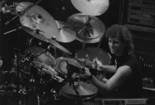 Dave Weckl, Norwich, 1990. Creator: Brian Foskett