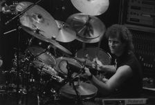 Dave Weckl, Norwich, 1990. Creator: Brian Foskett