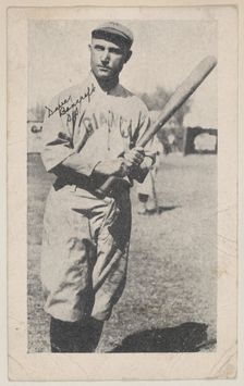 Dave Bancroft, S.S., from Baseball strip cards (W575-2), ca. 1921-22. Creator: Unknown