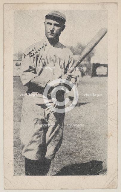 Dave Bancroft, S.S., from Baseball strip cards (W575-2), ca. 1921-22. Creator: Unknown.