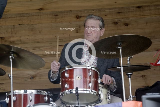 Dave Barry, Three Horseshoes, Knockholt, Kent, 18th May 2021. Creator: Brian O'Connor.