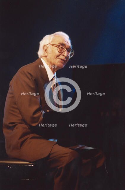 Dave Brubeck, North Sea Jazz Festival, The Hague, Netherlands, 2004. Creator: Brian Foskett.